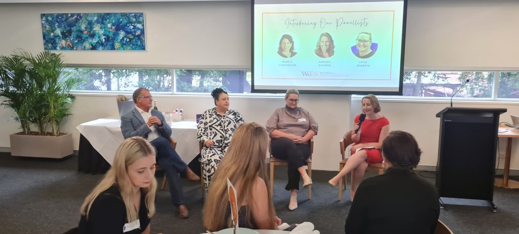 Star guest speakers at the Women in Employment Services Lunch