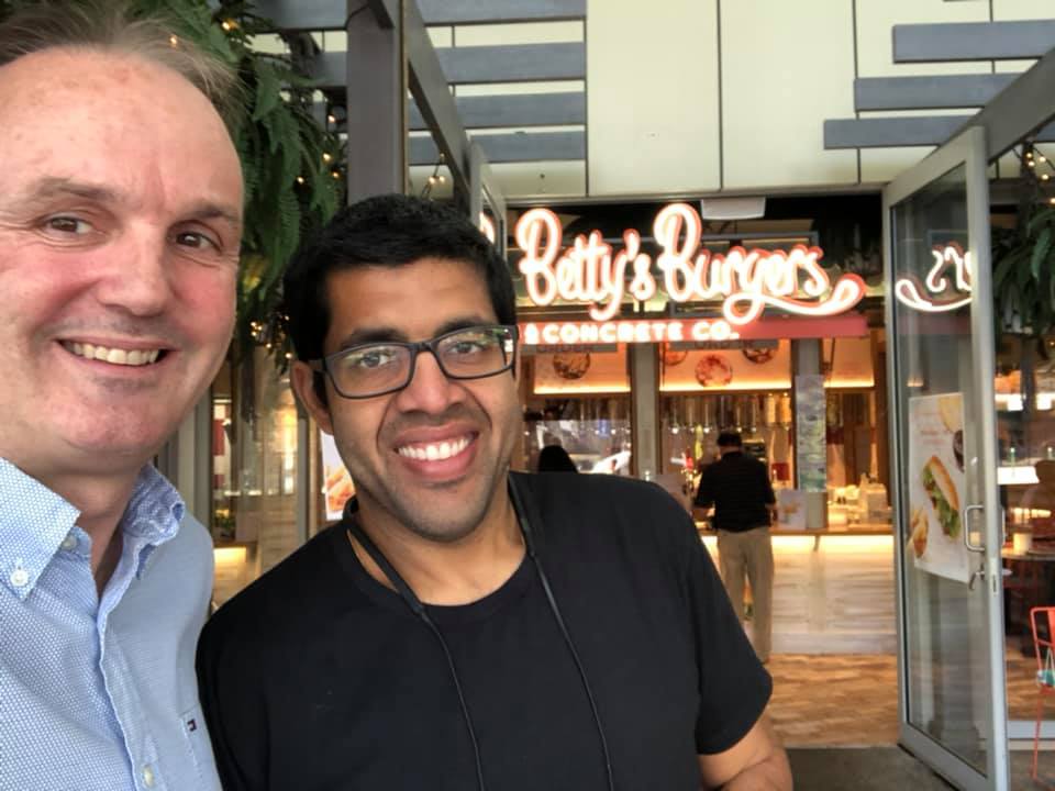 Great to catch up with Yazz Krishna who I first met many years ago when he was a student on the Federal Government's New Enterprise Incentive Scheme. Wow - Yazz has come a long way