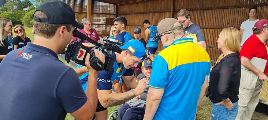 Thanks to 7NEWS Gold Coast for covering the Wellbeing Code's Kicking Goals program at the Gold Coast Titans