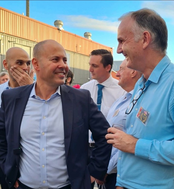 2022 is going to be the year of Election Sweeteners so it was wonderful to catch up again with the Federal Treasurer Josh Frydenberg at the grand opening of Tom's Confectionery Warehouse.